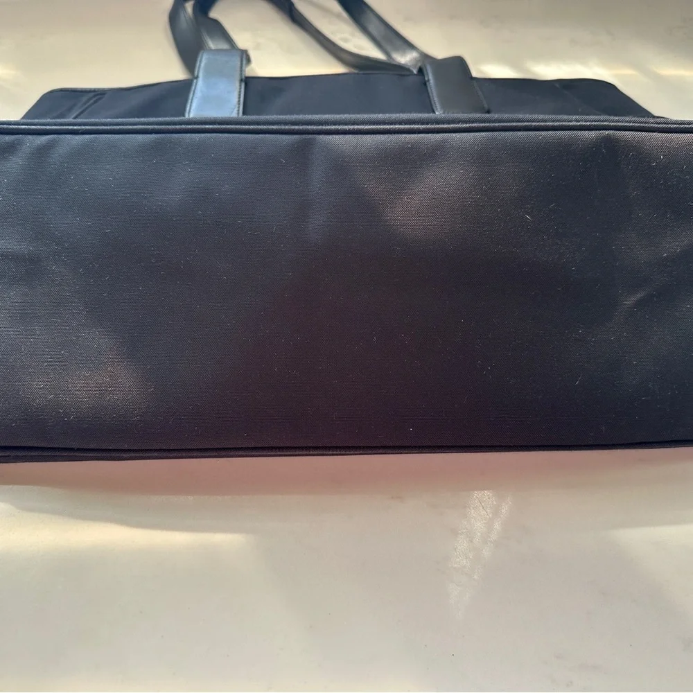 Vintage Coach Black Tote Bag Laptop Bag Diaper Bag Large Shoulder Tote